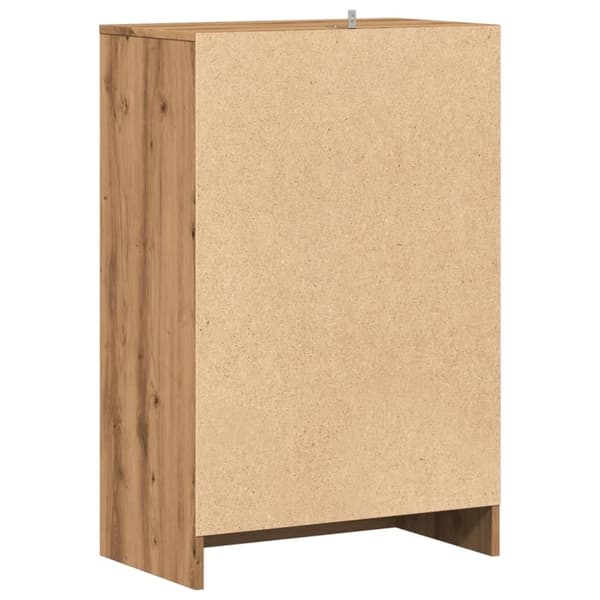 vidaXL skoskab 60x35x92 cm konstrueret træ kunsteg