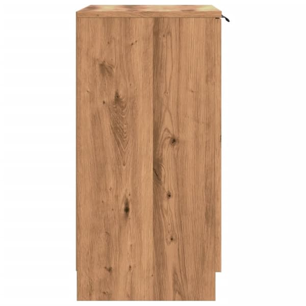 vidaXL skoreol 59x35x70 cm konstrueret træ kunsteg