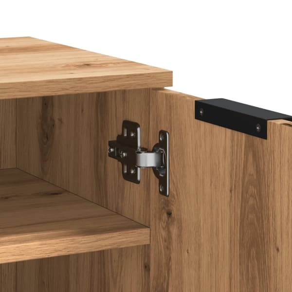 vidaXL skoreol 59x35x70 cm konstrueret træ kunsteg