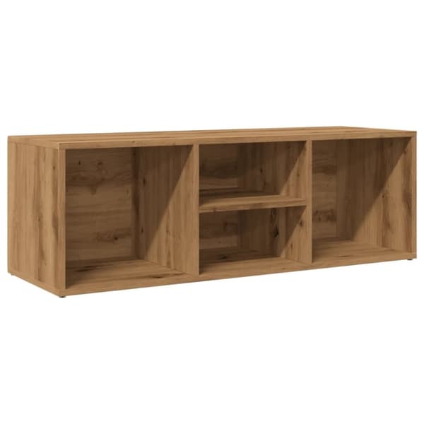 vidaXL Skohylle artisan eik 105x35x35 cm konstruert tre