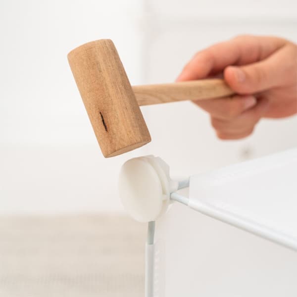 Bærbar, modulær skoholder InnovaGoods Hvid - 20 par