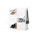 Miniatyrbillede 7 af 11: Bærbar, modulær skoholder InnovaGoods Hvid - 20 par