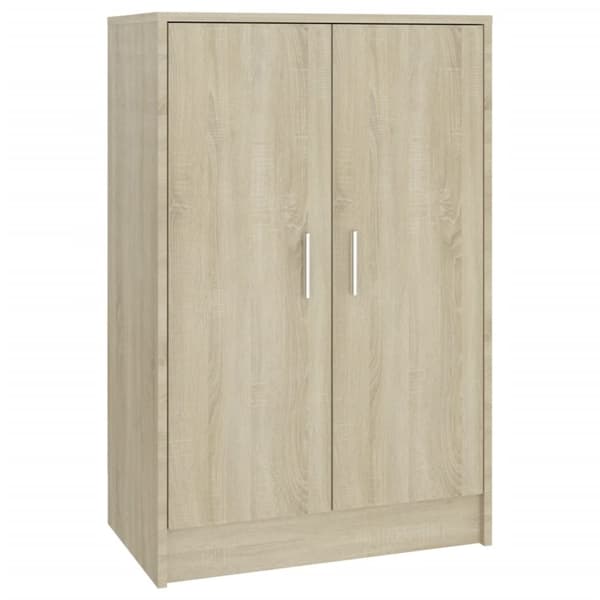 Skoskåp sonoma-ek 60x35x92 cm konstruerat trä