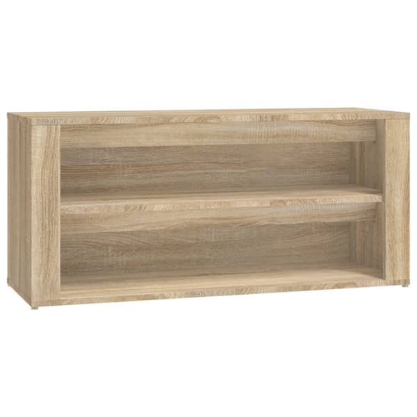 Skohylla sonoma-ek 100x35x45 cm konstruerat trä