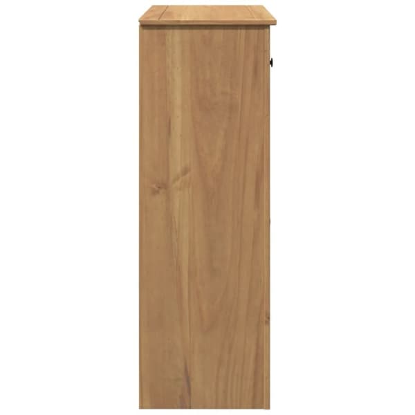 Skoskåp Panama 80x40x114 cm massiv furu