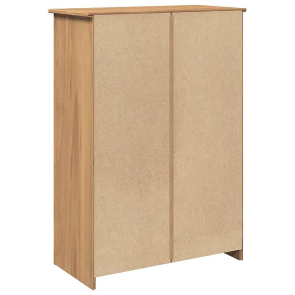 Skoskåp Panama 80x40x114 cm massiv furu