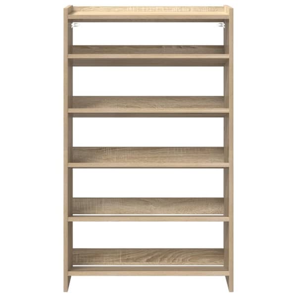 Skohylla sonoma-ek 60x25x100 cm konstruerat trä