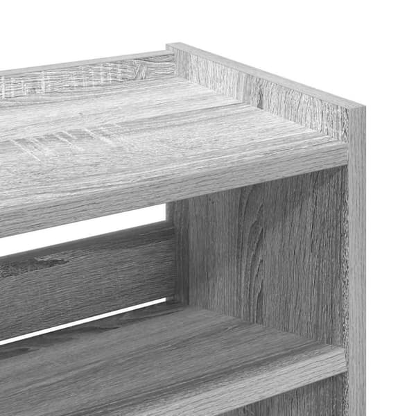 kenkäteline Sonoma Grey Oak 60x25x62 cm