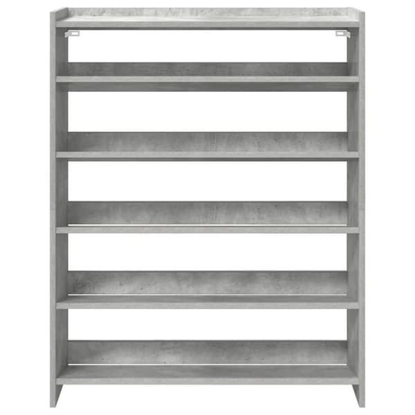 skoreol 80x25x100 cm konstrueret træ betongrå