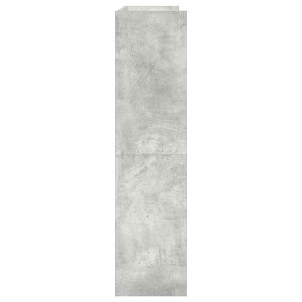 skoreol 80x25x100 cm konstrueret træ betongrå