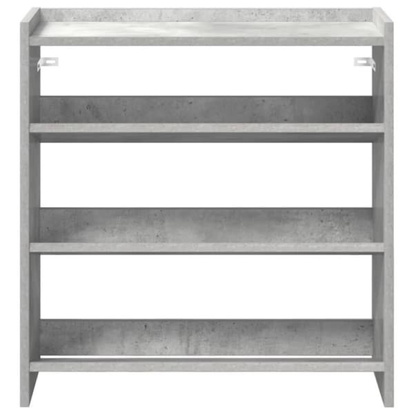 skoreol 60x25x62 cm konstrueret træ betongrå