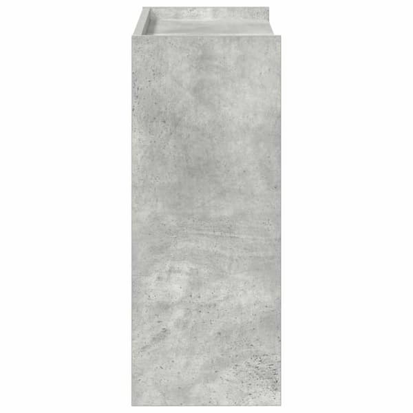 skoreol 60x25x62 cm konstrueret træ betongrå