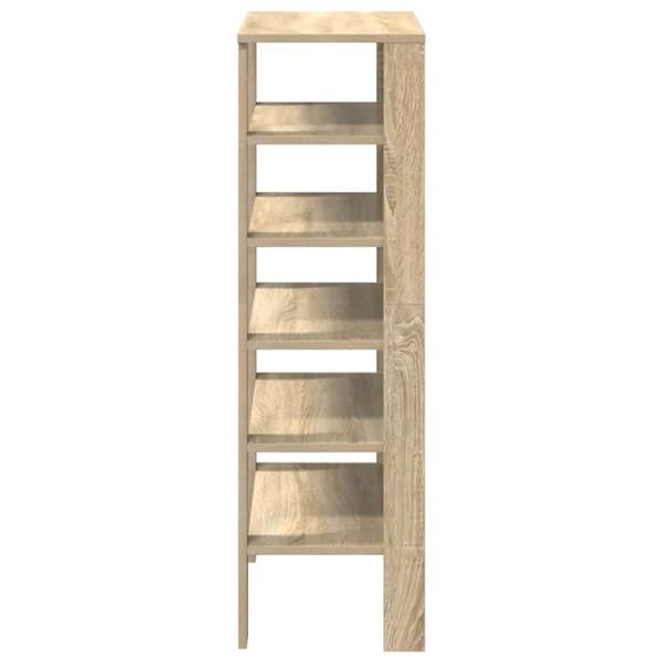 skoreol 61x32x105 cm konstrueret træ sonoma-eg