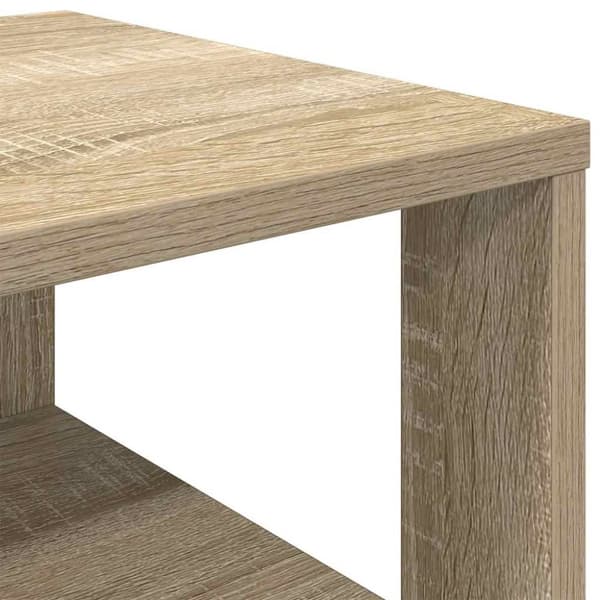 skoreol 61x32x105 cm konstrueret træ sonoma-eg