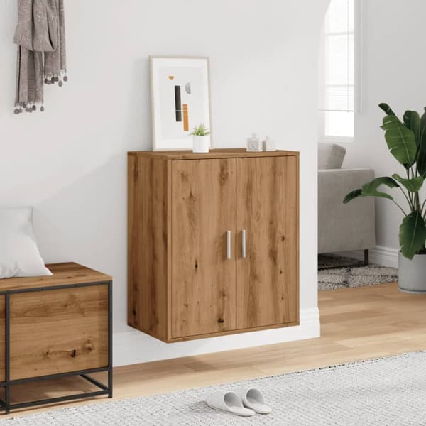 Skoskåp artisan ek 60x35x70 cm konstruerat trä