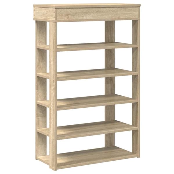 Skohylla sonoma-ek 60x30x98 cm konstruerat trä