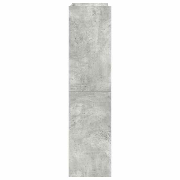 skoreol 60x25x100 cm konstrueret træ betongrå