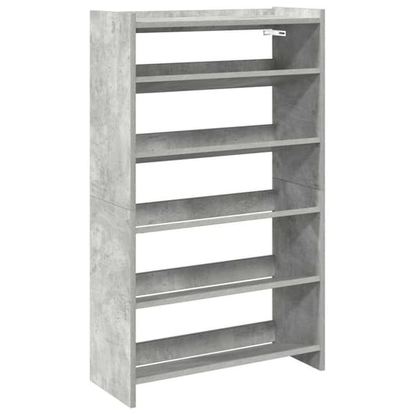 skoreol 60x25x100 cm konstrueret træ betongrå