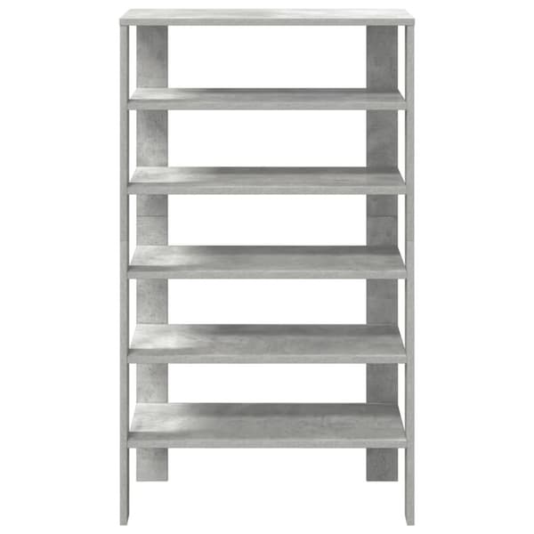 skoreol 61x32x105 cm konstrueret træ betongrå