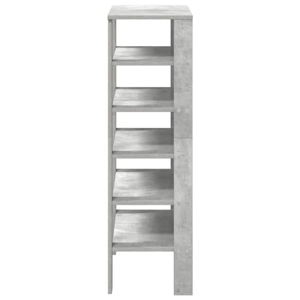 skoreol 61x32x105 cm konstrueret træ betongrå