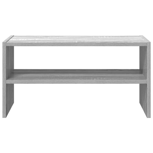 skostativ stabelbar 60x30x30,5 cm grå sonoma-eg