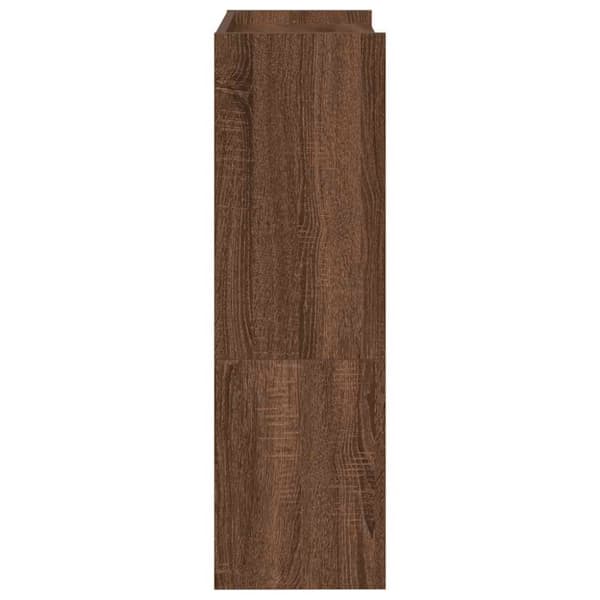 Kenkähylly Ruskea Tammi 80x25x61,5 cm