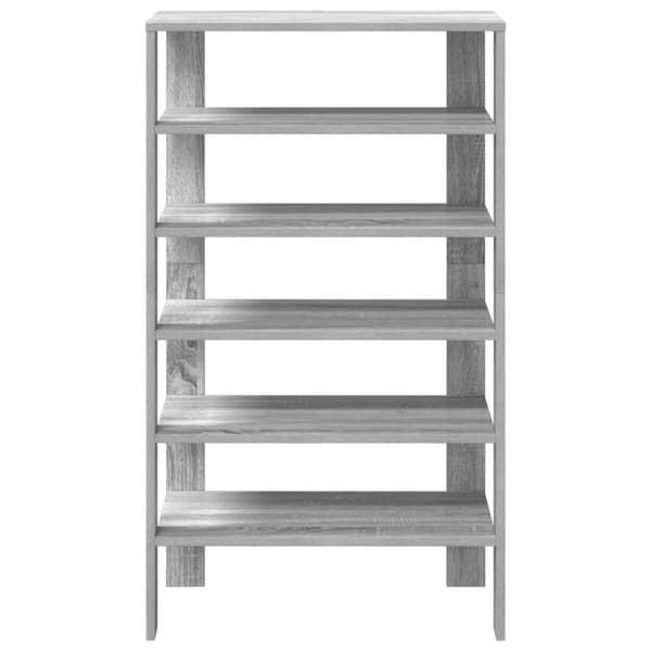 vidaXL skoreol 61x32x105 cm konstrueret træ grå sonoma-eg
