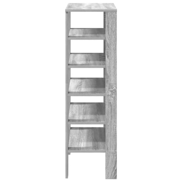 vidaXL skoreol 61x32x105 cm konstrueret træ grå sonoma-eg