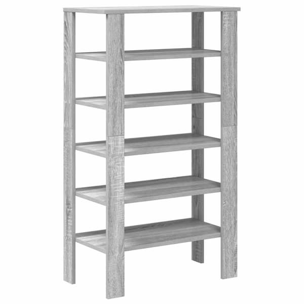 vidaXL skoreol 61x32x105 cm konstrueret træ grå sonoma-eg