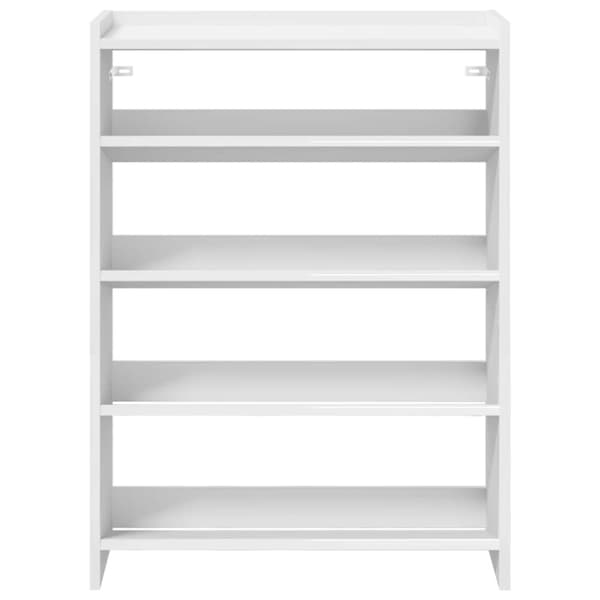 vidaXL skoreol 60x25x81 cm konstrueret træ hvid