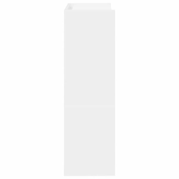 vidaXL skoreol 60x25x81 cm konstrueret træ hvid