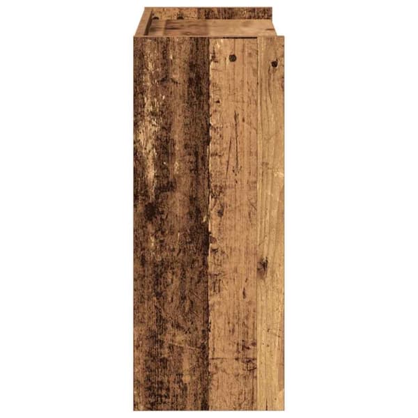 vidaXL skoreol 60x25x62 cm konstrueret træ antikt træ