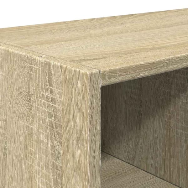 vidaXL skostativer stabelbare 2 stk. 89,5x30x40 cm sonoma-eg