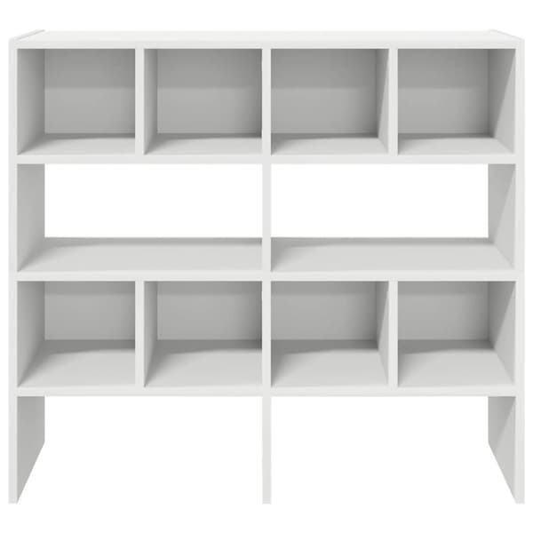 vidaXL skostativer stabelbare 2 stk. 89,5x30x40 cm hvid