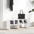Miniatyrbillede 4 af 10: vidaXL skostativ stabelbar 89,5x30x40 cm hvid