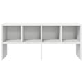 Miniatyrbillede 5 af 10: vidaXL skostativ stabelbar 89,5x30x40 cm hvid