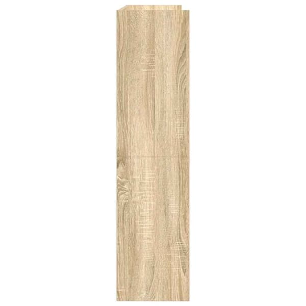 vidaXL skoreol 80x25x100 cm konstrueret træ sonoma-eg