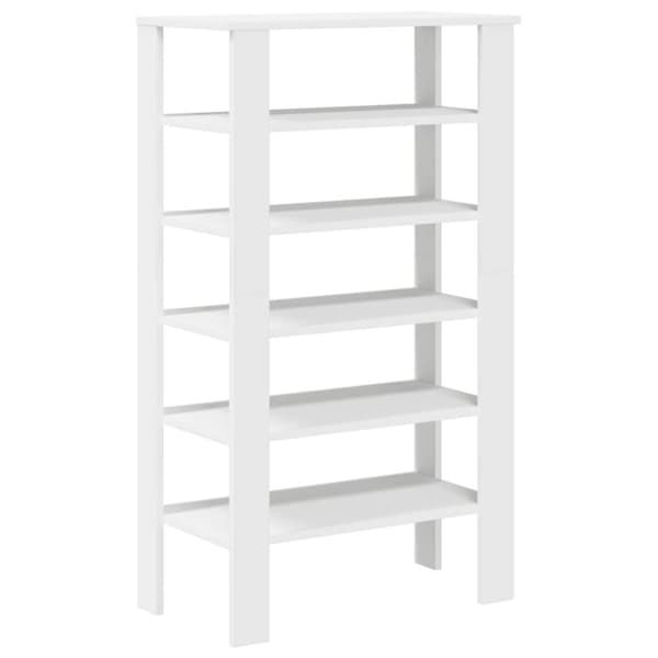 vidaXL skoreol 61x32x105 cm konstrueret træ hvid