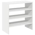 Miniatyrbild 7 av 11: vidaXL Skohyllor 2 st stapelbara vit 60x30x30,5 cm