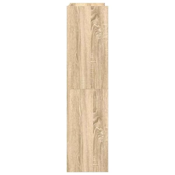 vidaXL skoreol 60x25x100 cm konstrueret træ sonoma-eg