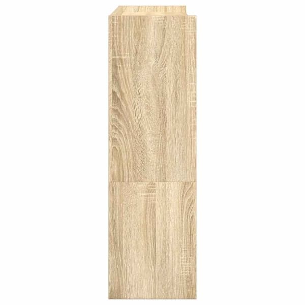 vidaXL skoreol 80x25x81 cm konstrueret træ sonoma-eg