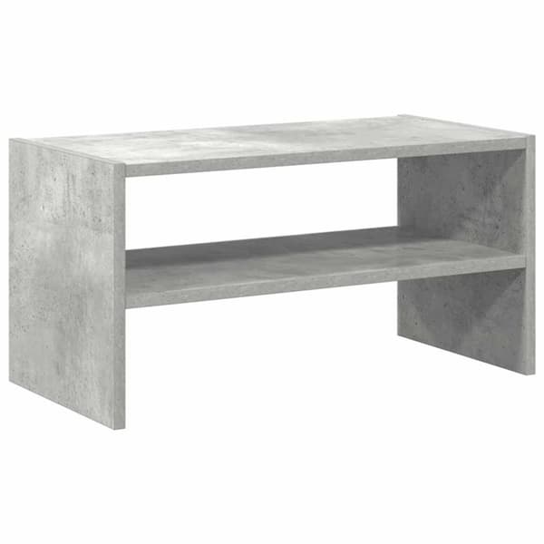 vidaXL skostativ stabelbar 60x30x30,5 cm betongrå