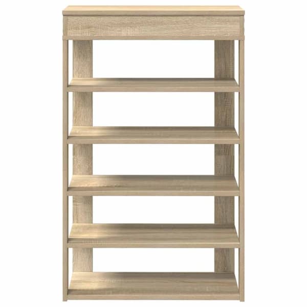 vidaXL skoreol 60x30x98 cm konstrueret træ sonoma-eg