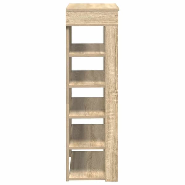 vidaXL skoreol 60x30x98 cm konstrueret træ sonoma-eg