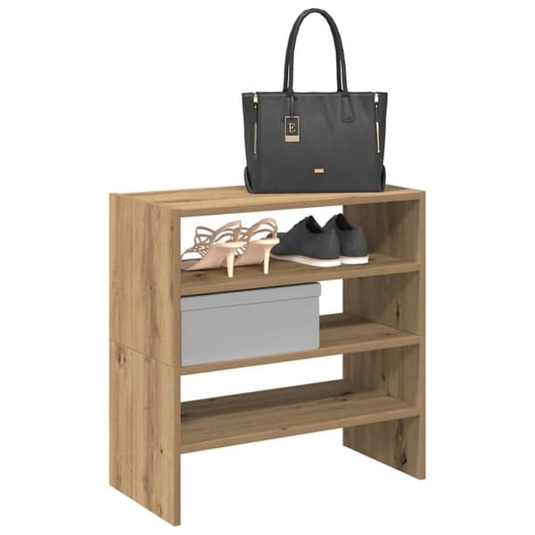vidaXL kenkätelineet 2 kpl Pinottava Artisan Oak 60x30x30,5 cm