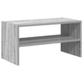 Pikkukuva 1 / 10: vidaXL Kenkäteline Pinottava Harmaa Sonoma 60x30x30,5 cm