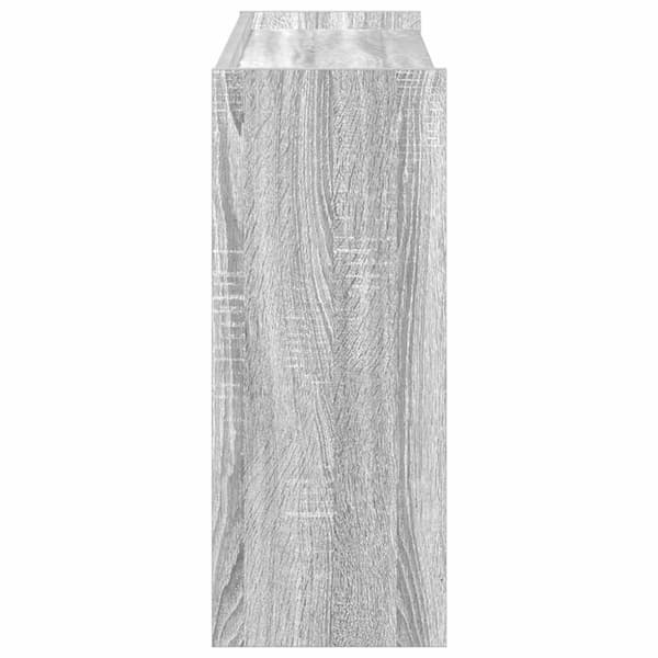 vidaXL skoreol 80x25x62 cm konstrueret træ grå sonoma-eg