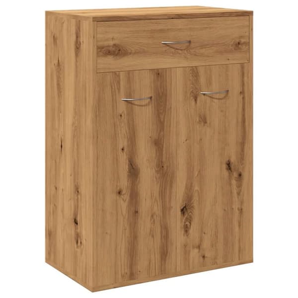 vidaXL skoskab 60x35x84 cm konstrueret træ kunsteg
