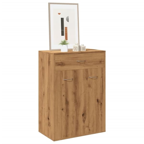 vidaXL skoskab 60x35x84 cm konstrueret træ kunsteg