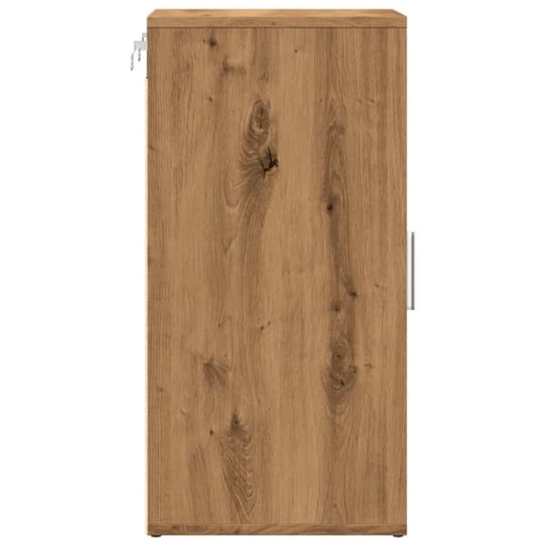vidaXL skoskabe 2 stk. 32x35x70 cm konstrueret træ kunsteg